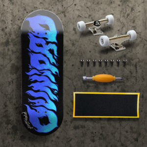 Fingerboard Completo Blue Flame