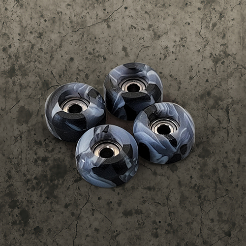 Ruedas CNC Swirls Negras